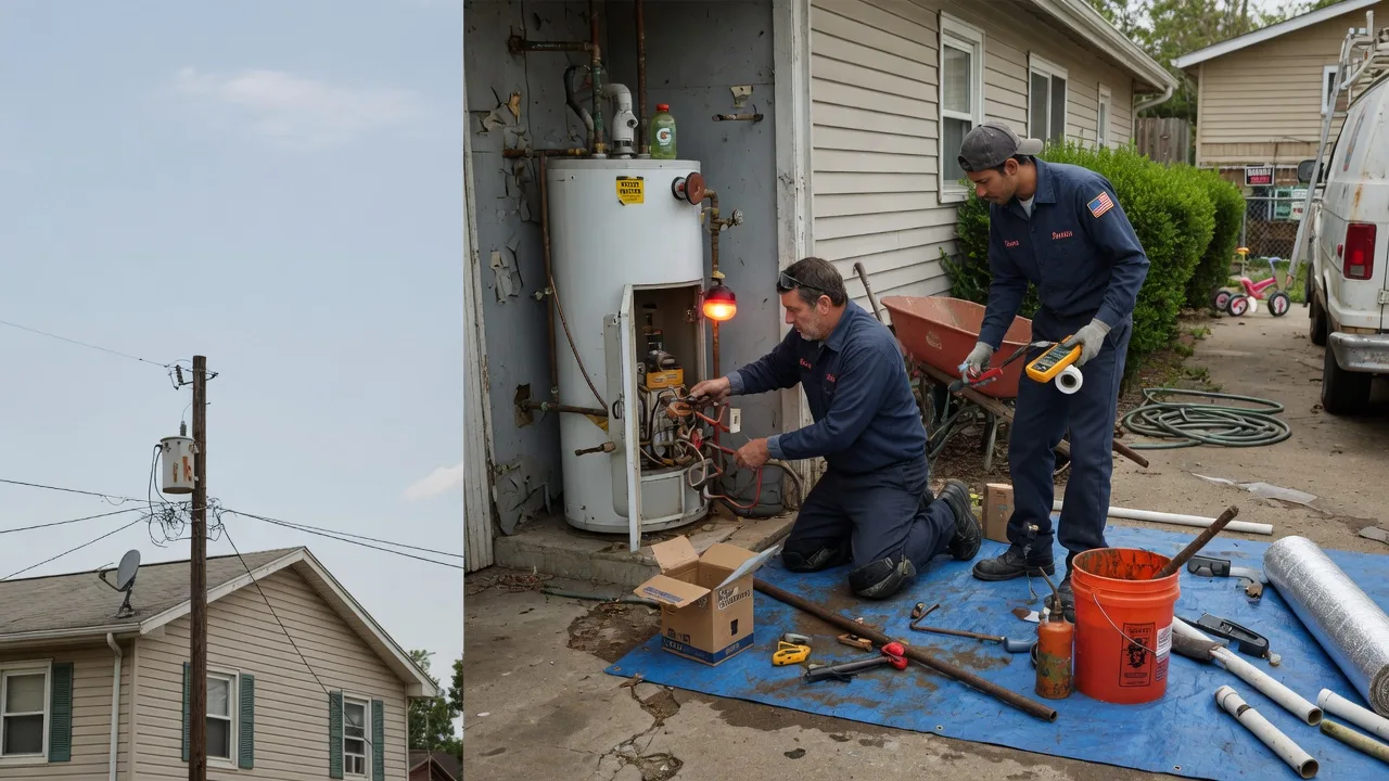 Leak Detection in Rock Falls, IA near me